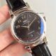 Copy IWC Portofino 40mm SS Brown Dial Black leather Watch(2)_th.jpg